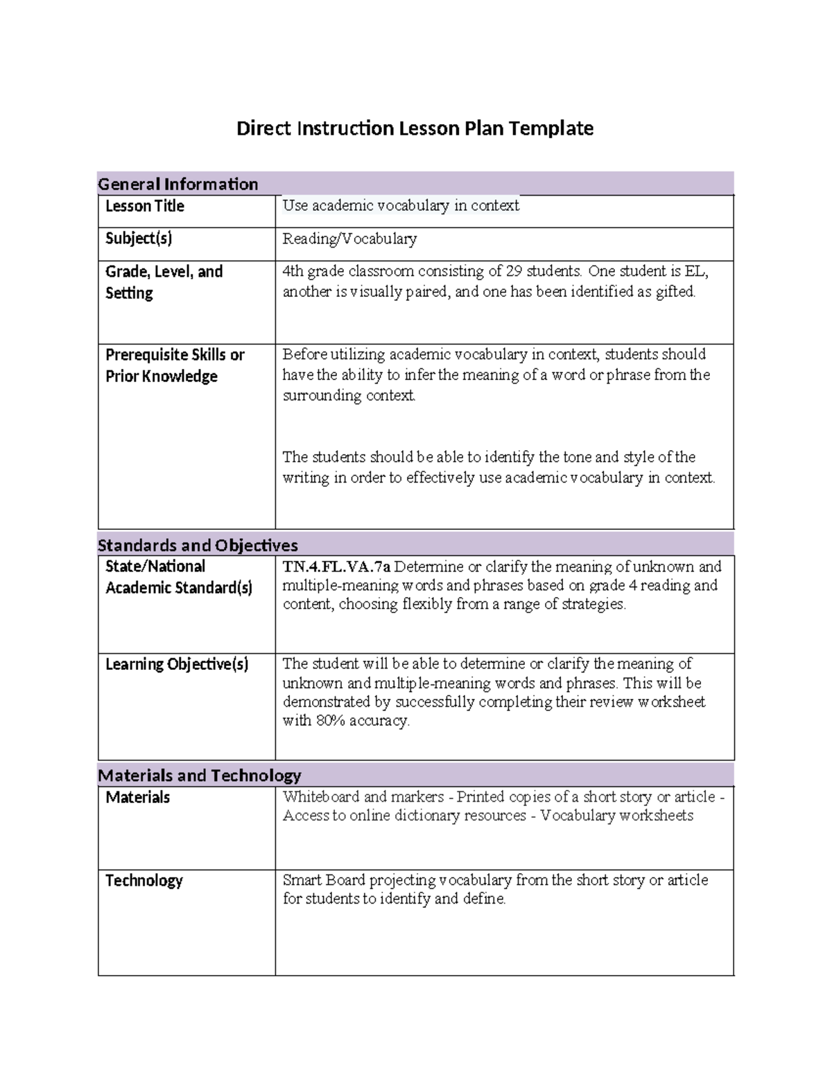 C909 ELA Task 1 - I passed on the first try. Use it as a guide ...