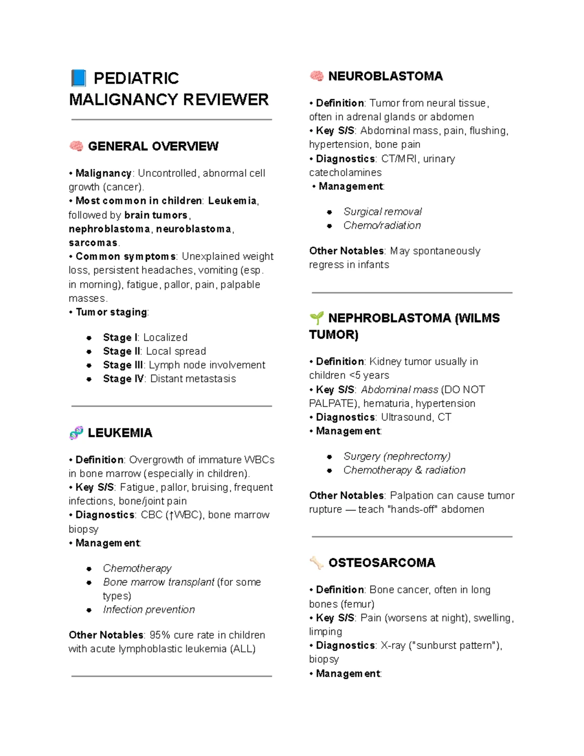 Comprehensive Guide to Child Development & Pediatric Care (CDPC) - Studocu