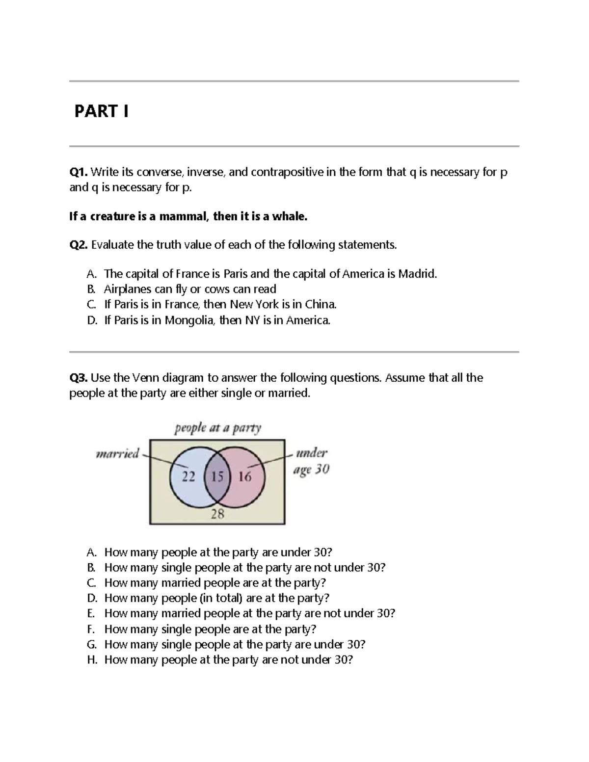 Mathematics Review Questions for Final Exam Prep (MATH 101) - Studocu