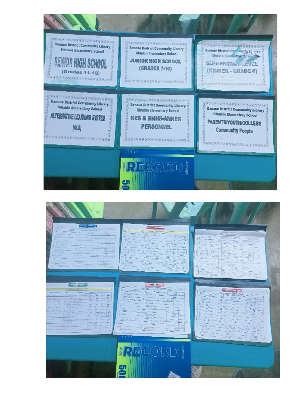 Logbooks - Sample Logsheets for Schools and Community Libraries - Studocu