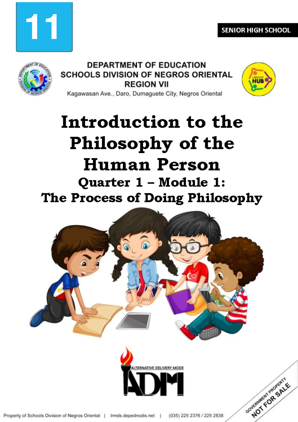 Intro-to-Philosophy Q1 Module 1: The Process of Doing Philosophy - Studocu