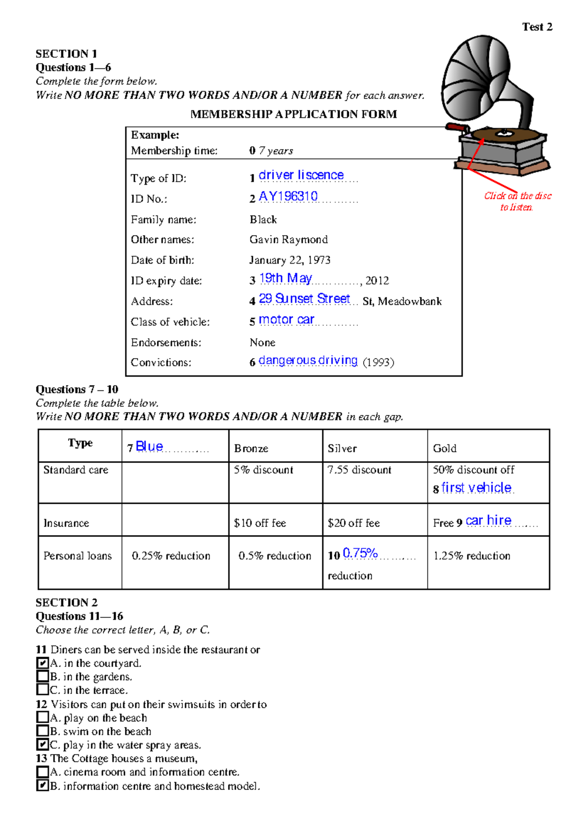 Ielts Listening Test 02 - Practice Test with Questions and Answers ...