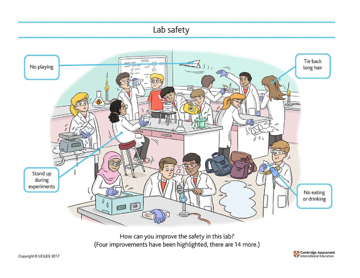 Lab Safety Guidelines and Improvements (Lab Safety Final) - Studocu