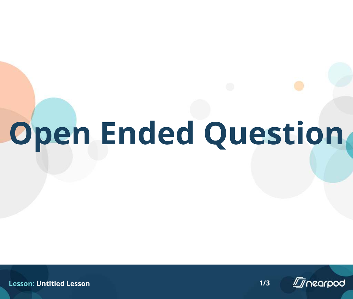Lesson plan template - LAW 208 - Open Ended Question Lesson: Untitled ...