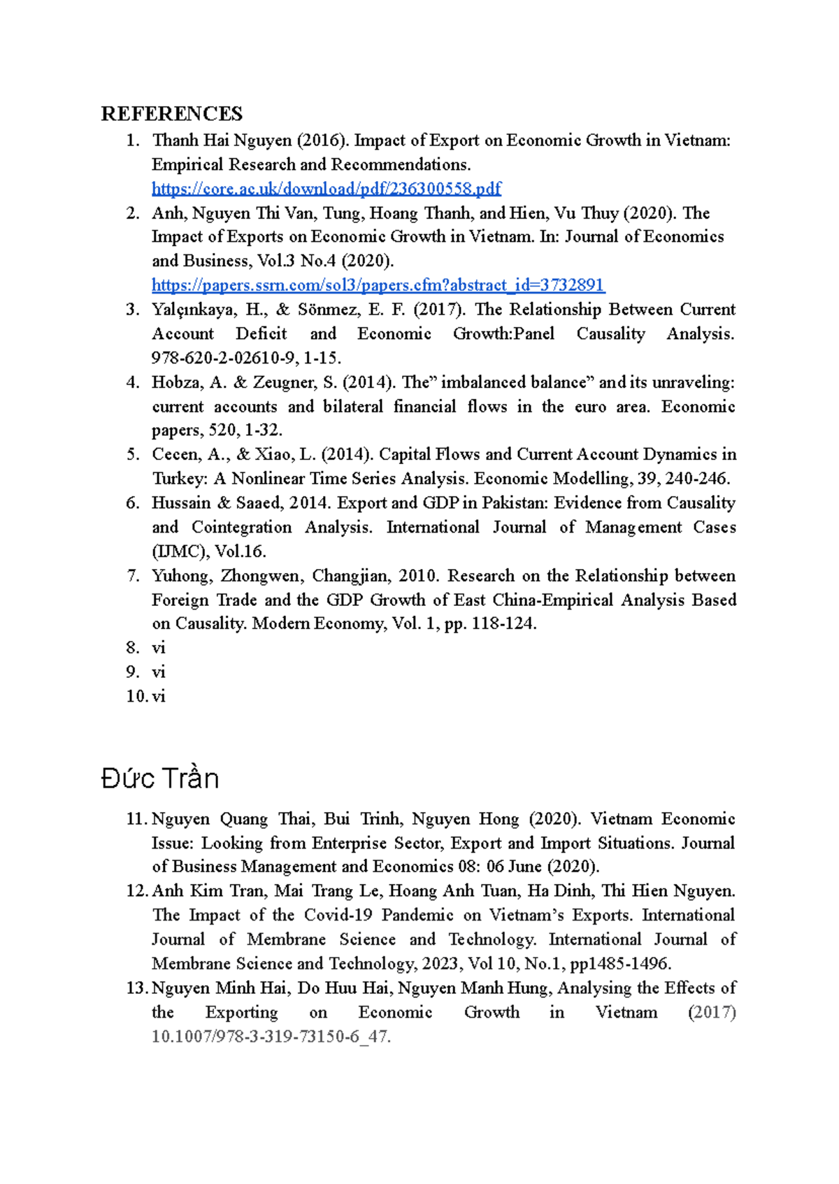 [TCCTĐQG] Comprehensive References for TCĐQG Major Projects - Studocu
