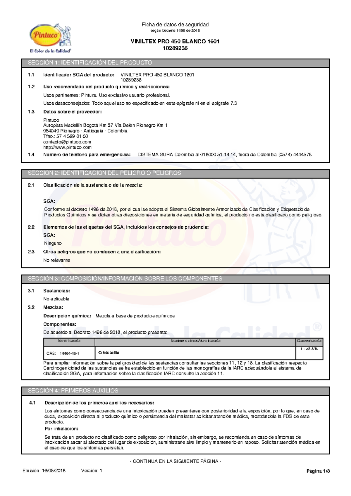 ficha-de-datos-de-seguridad-fds-viniltex-pro-450-blanco-1601-studocu