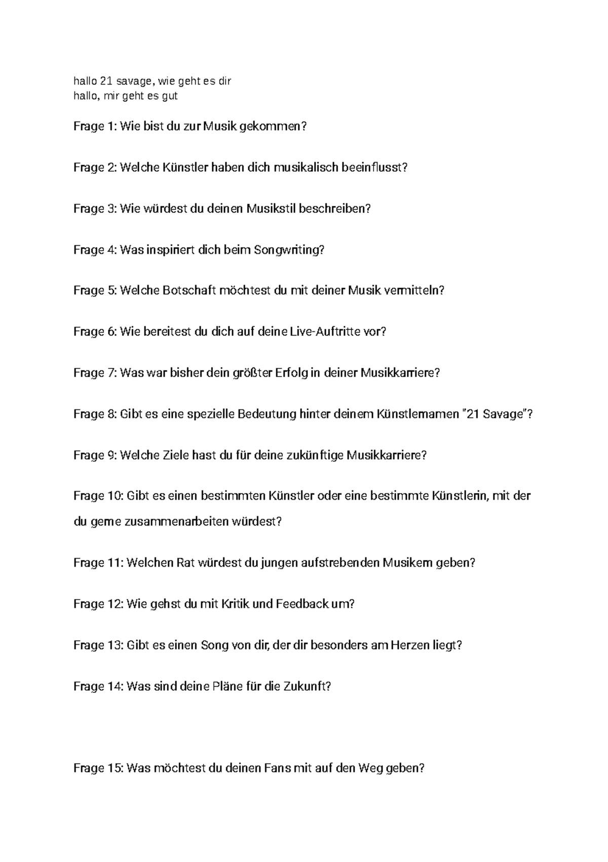 Interview mit 21 Savage: Einblick in seinen Musikstil und Karriere ...