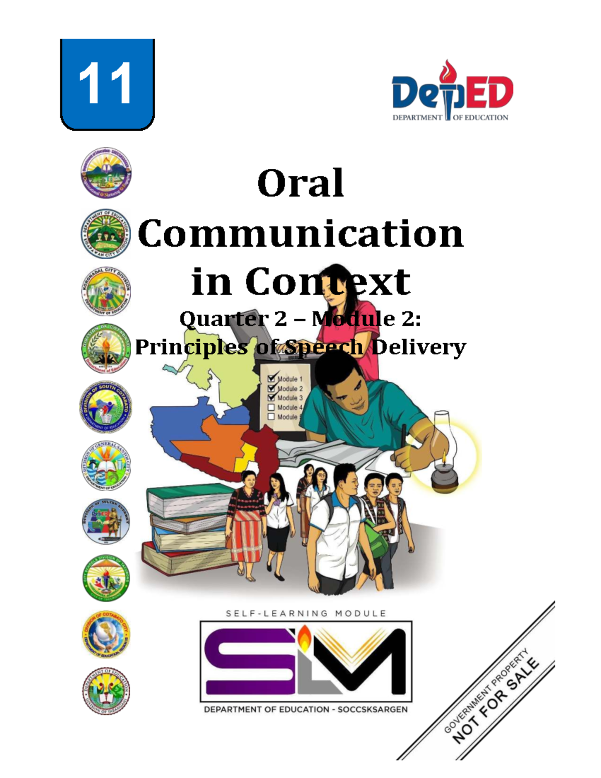 Grade 11 Oral Communication Q2 Module 2: Principles of Speech Delivery ...