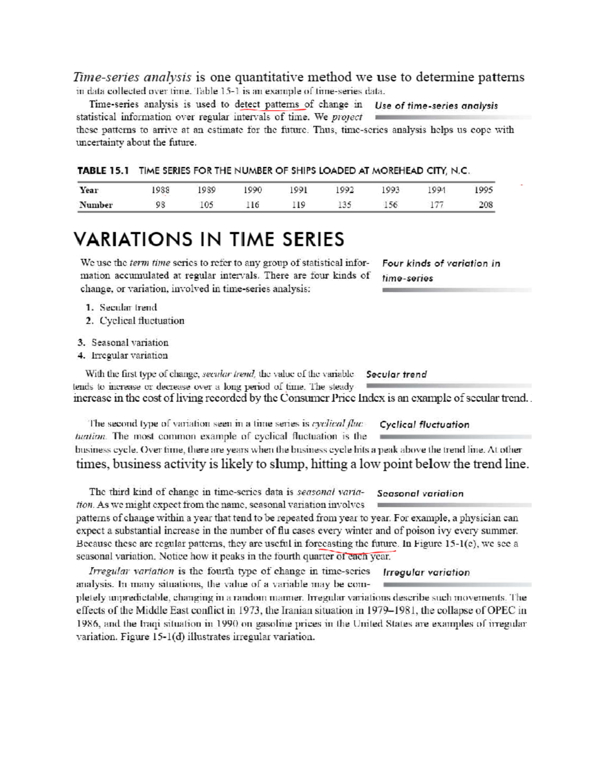 Time series - mathematics - Probability and Operations Research - Studocu