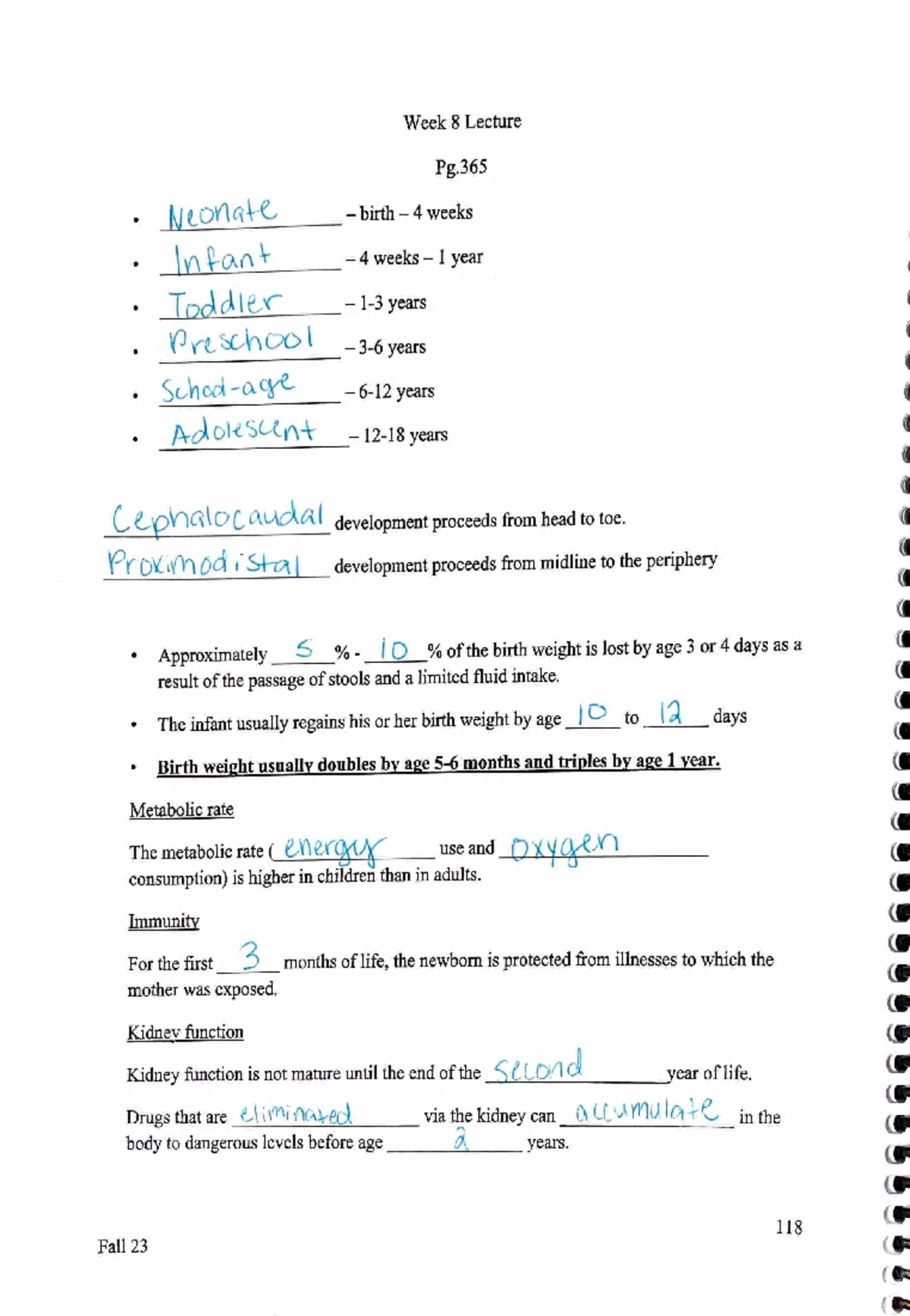 NUR 166 Week 3 Pre-Class Assignment: Labor Medications and Processes ...