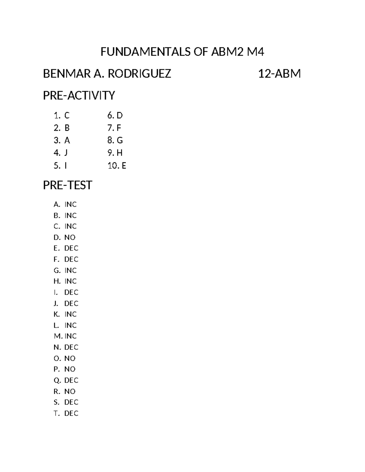 FABM2 M4 - Good Luck - FUNDAMENTALS OF ABM2 M BENMAR A. RODRIGUEZ 12 ...