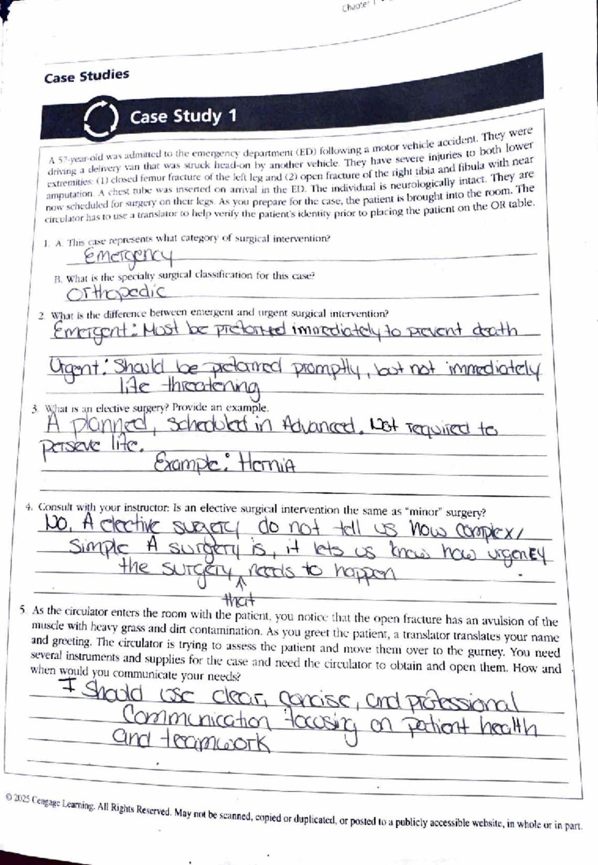 Surg Class Work: Case Study 1 - Motor Vehicle Injury Analysis - Studocu