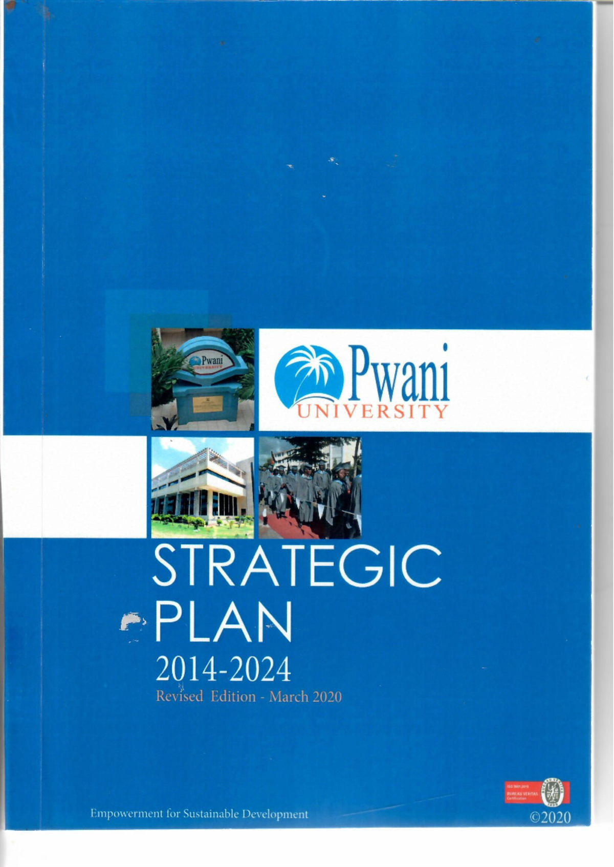 PU Strategic Plan 2014-2024: Implementation & Evaluation Issues - Studocu