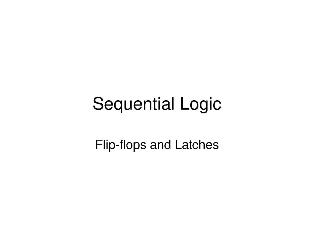 Deld unit1 part1 - digital electronics and logic design - 2 ...