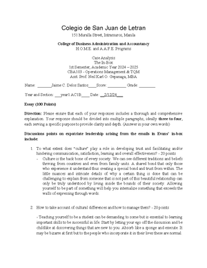 Productivity Sample Problem with answers - Sample Problem with answers ...