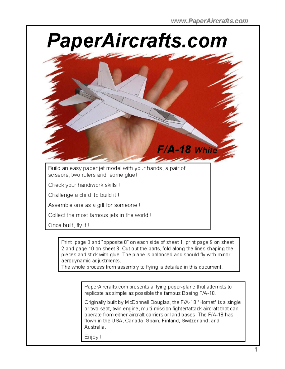 001003 - Building a Simple Paper Jet Model: Step-by-Step Guide - Studocu