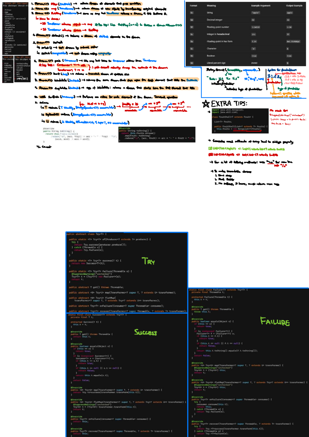 PE2 Cheat Sheet: Stream Operations and Transformations Explained - Studocu