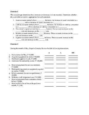 Ch05 - Theories with answers - CHAPTER 5 BALANCE SHEET AND STATEMENT OF ...