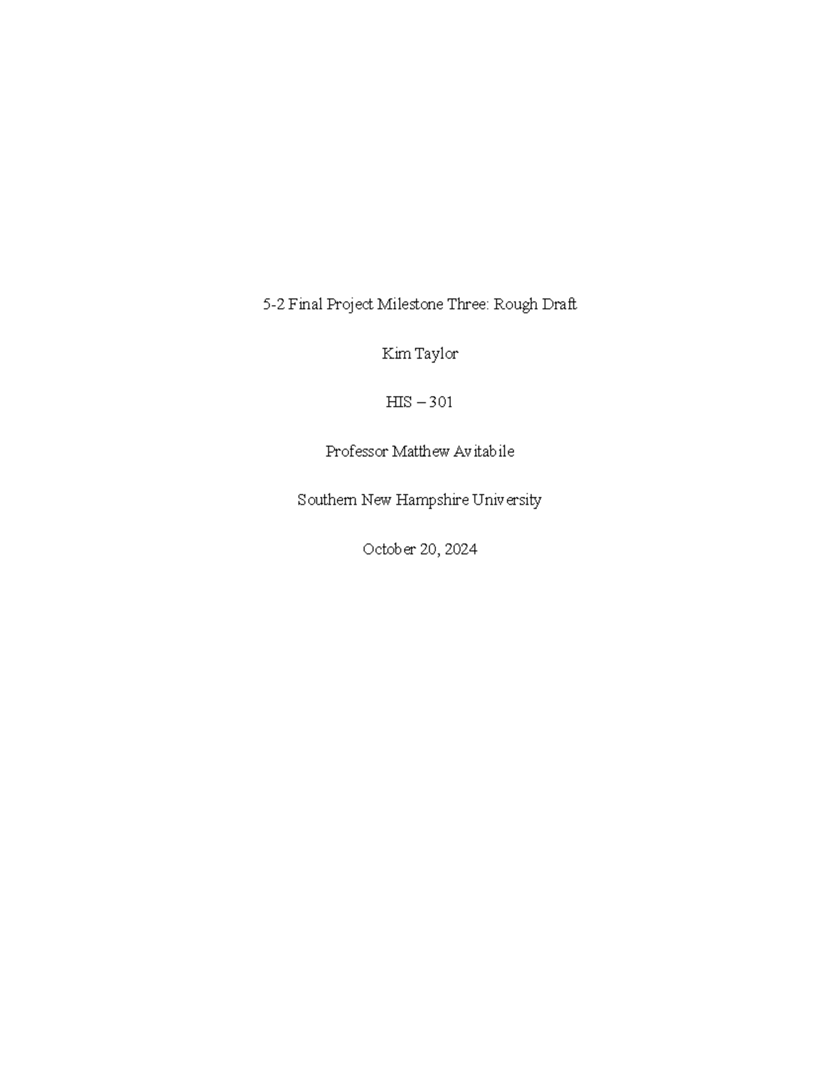 5-2 Final Project Milestone Three - This paper aims to analyze and ...