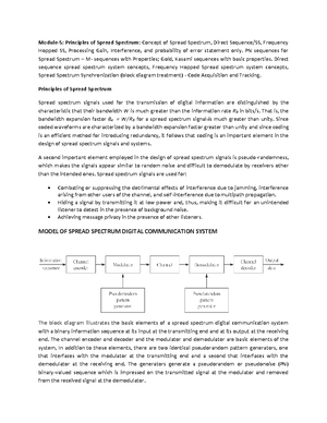 Module 5 Error Control coding - Electronics - Studocu