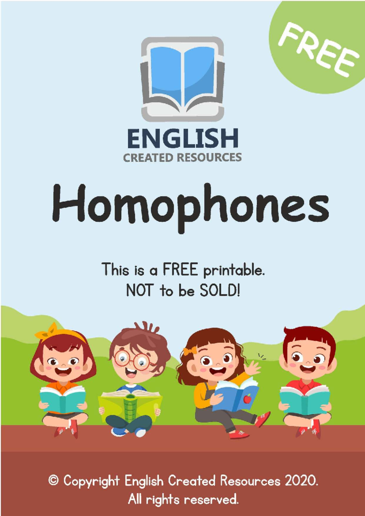 ENGLISH 101: Homophones Study Guide and Task Cards - Studocu