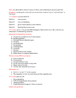 Vital Signs Checklist - Vital Signs Respirations Performance Checklist ...