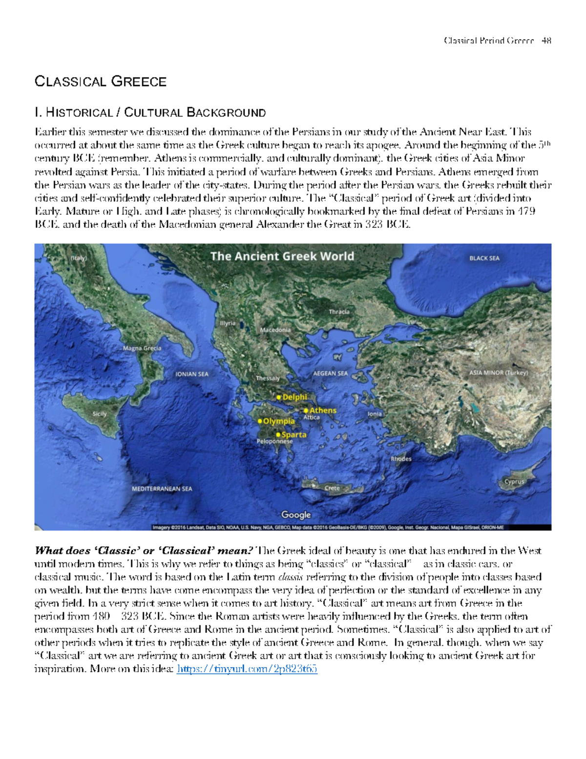 Classical Greek Art: Ideals, Philosophy & Key Works Analysis (ART 48 ...