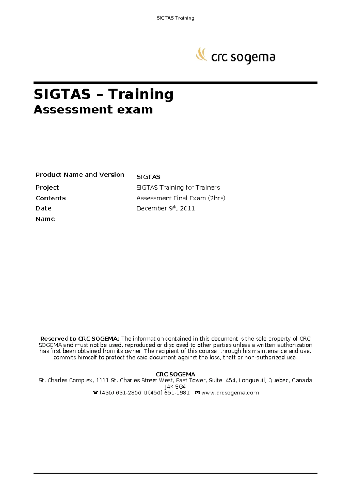Exercises Assessment 3: Letters, Reminders & Estimated Assessments ...