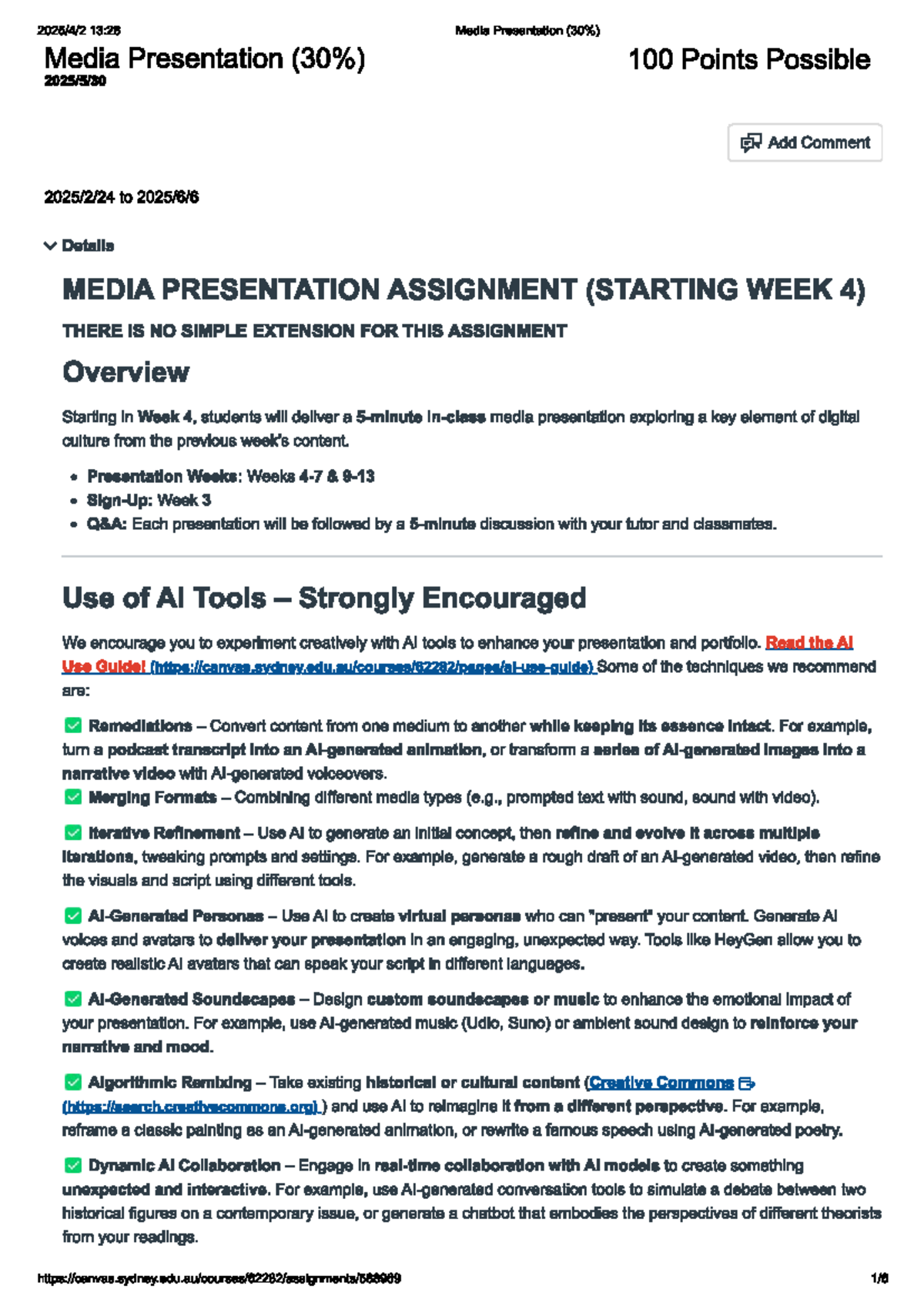 13:28 Media Presentation Assignment: Exploring Digital Culture Elements ...