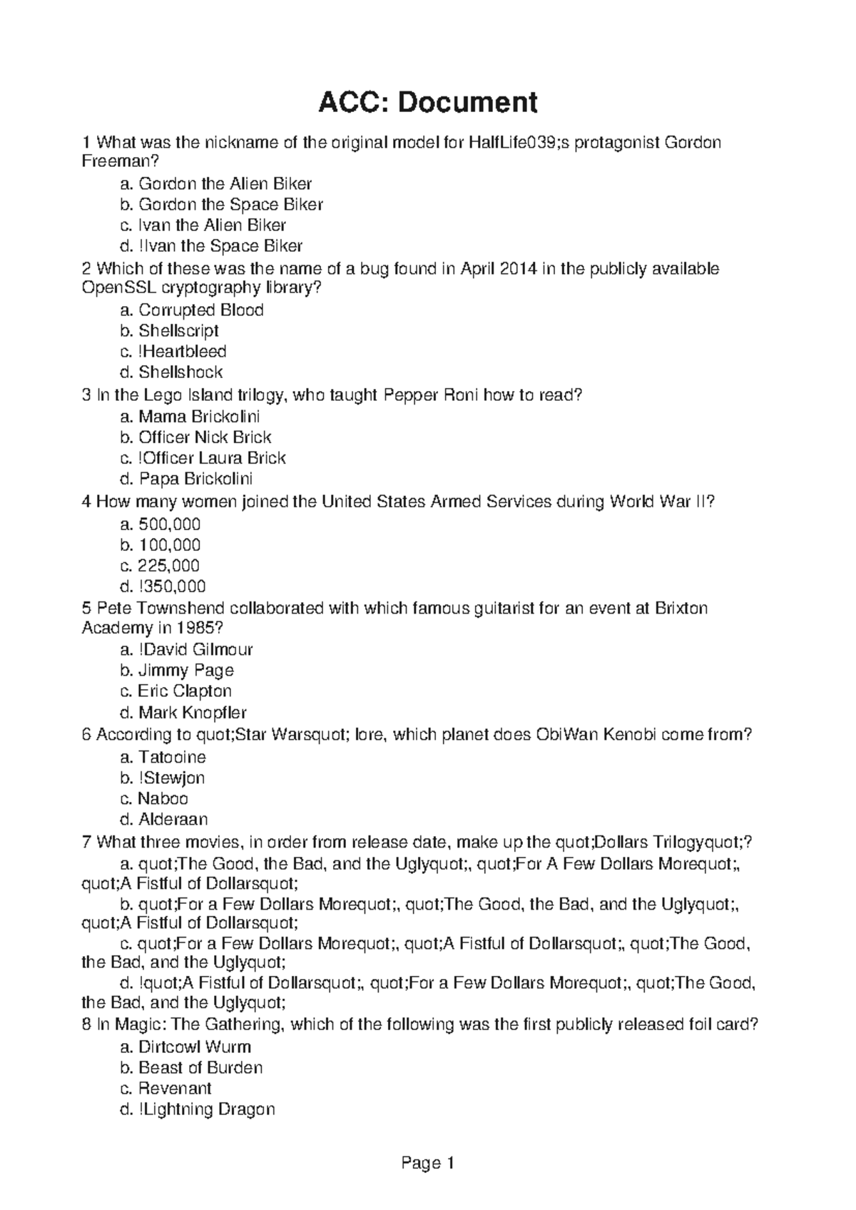 ACC102 Lesson Plan 5 - lecture - ACC: Document 1 What was the nickname ...