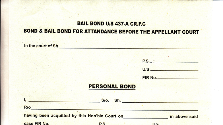 Bail Bond for Attendance Before Appellate Court - FIR No. 437-A - Studocu