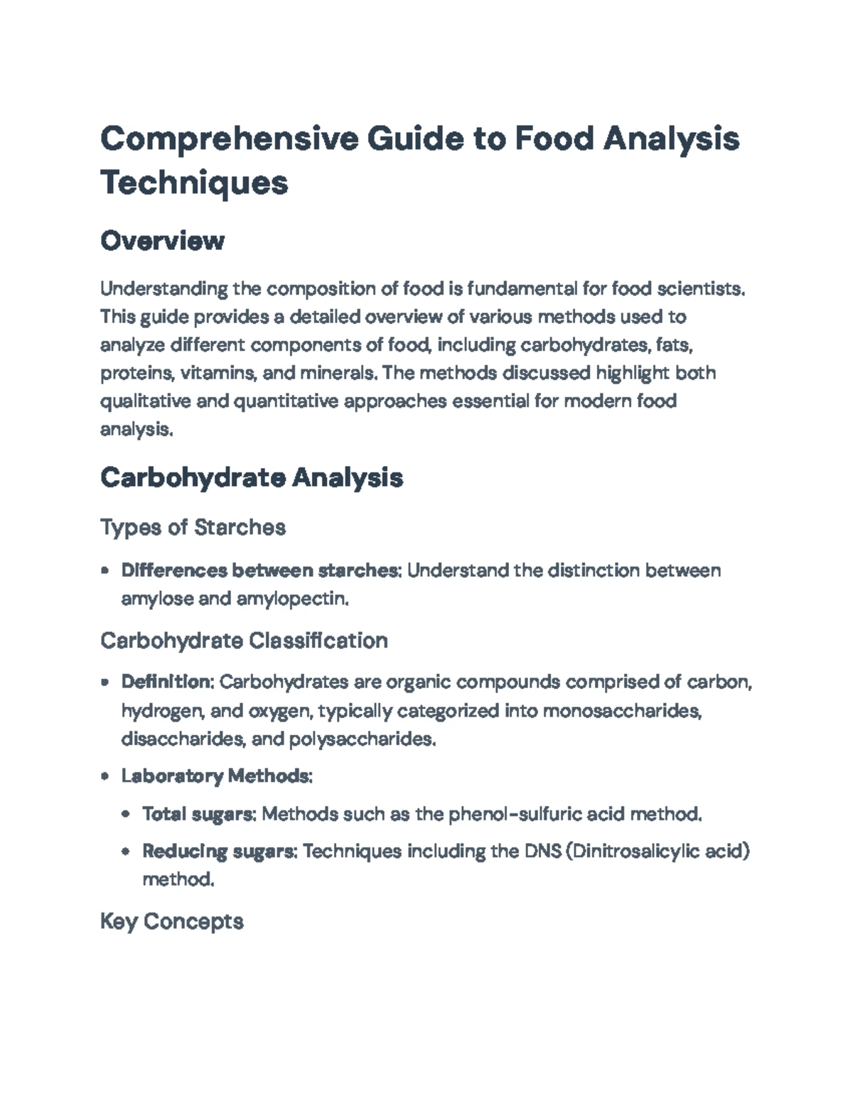 FAS 408L Final Exam Study Guide: Methods for Fat Characterization - Studocu