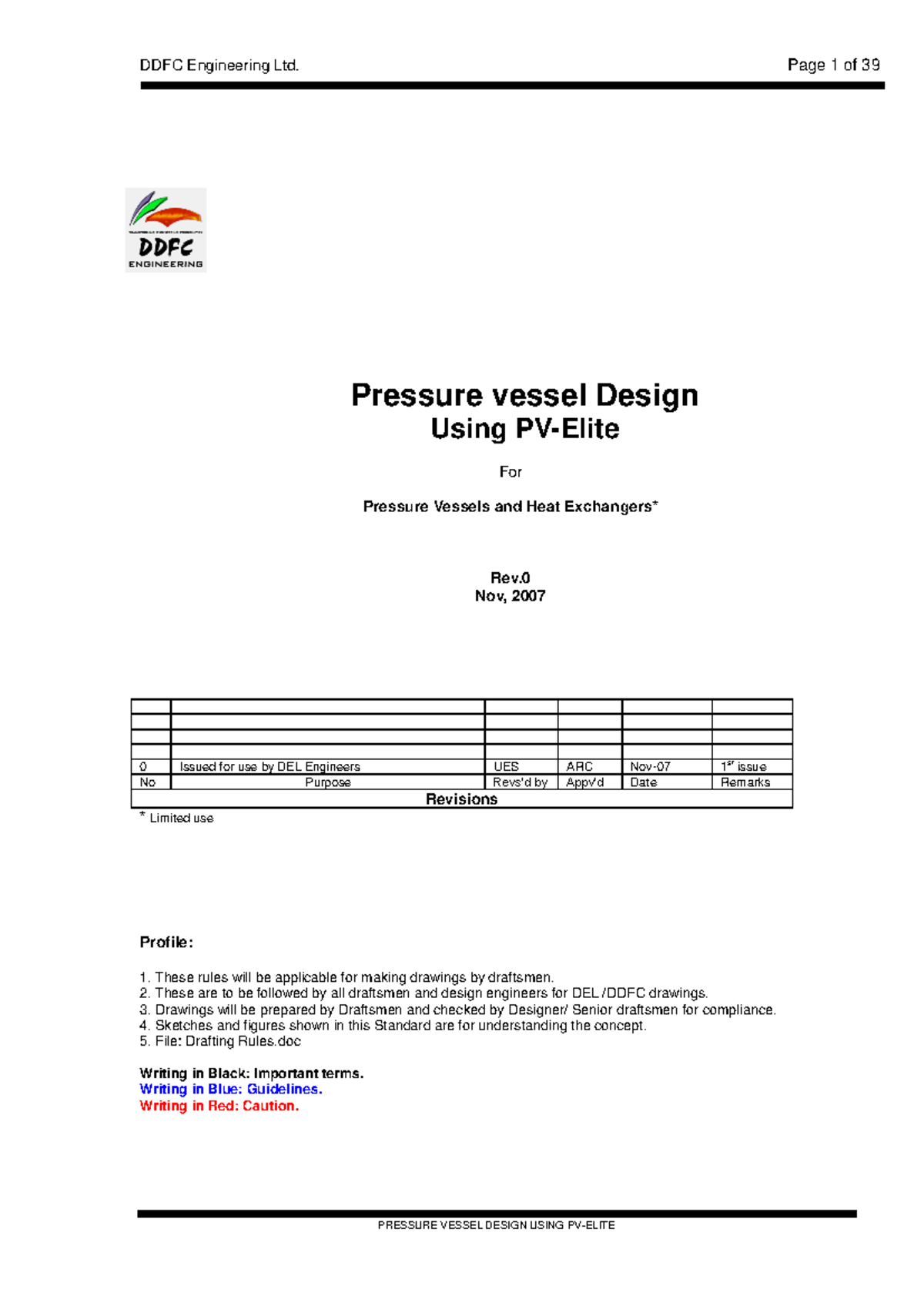 Pve4 - note - Pressure vessel Design Using PV-Elite For Pressure ...