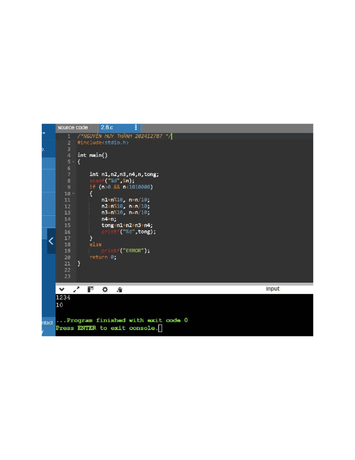 Source Code Examples for Programming Course 202412787 - Studocu