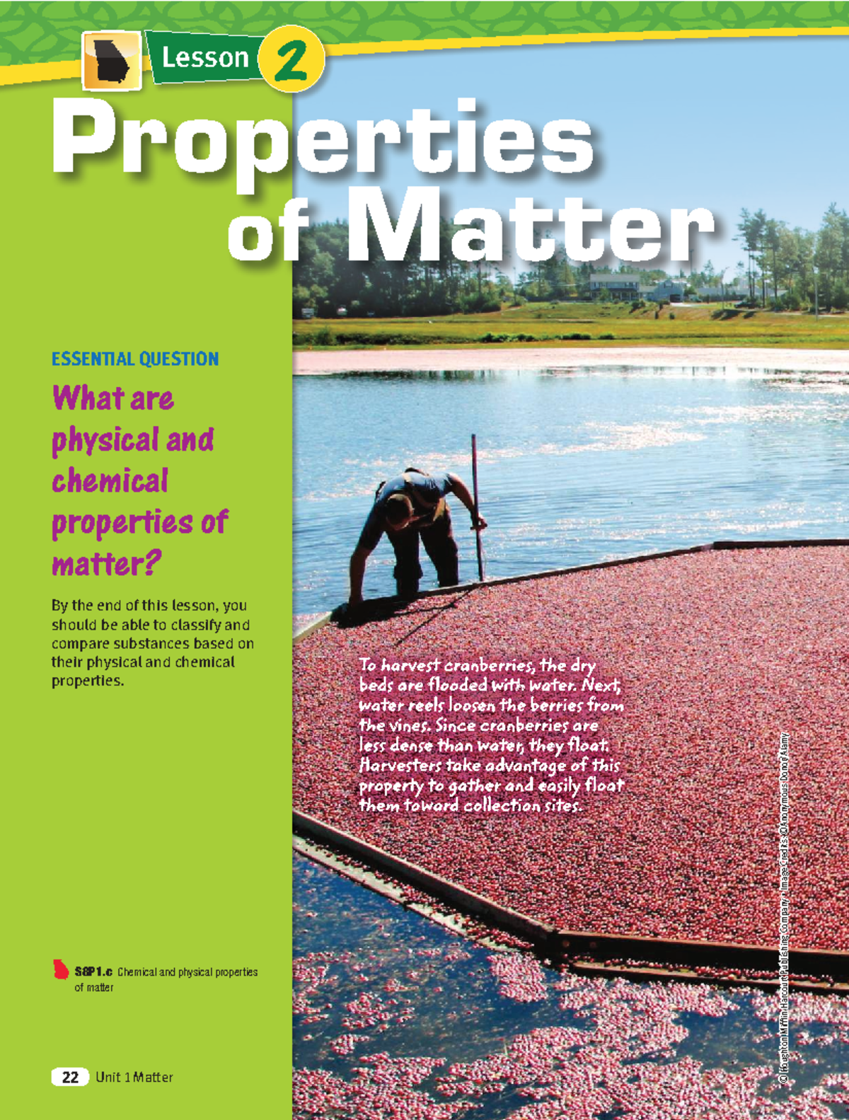 Lesson 2: Physical and Chemical Properties of Matter - CGAESE868213 ...