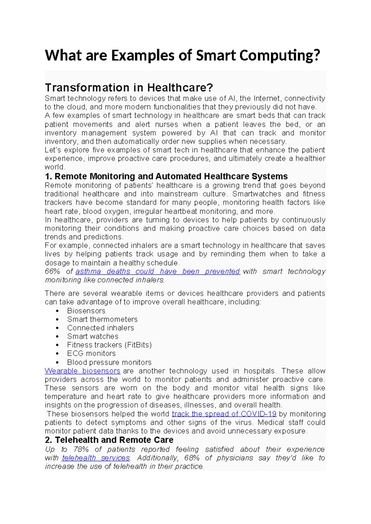Ubiquitous Computing - The concept of ubiquitous computing, also known ...