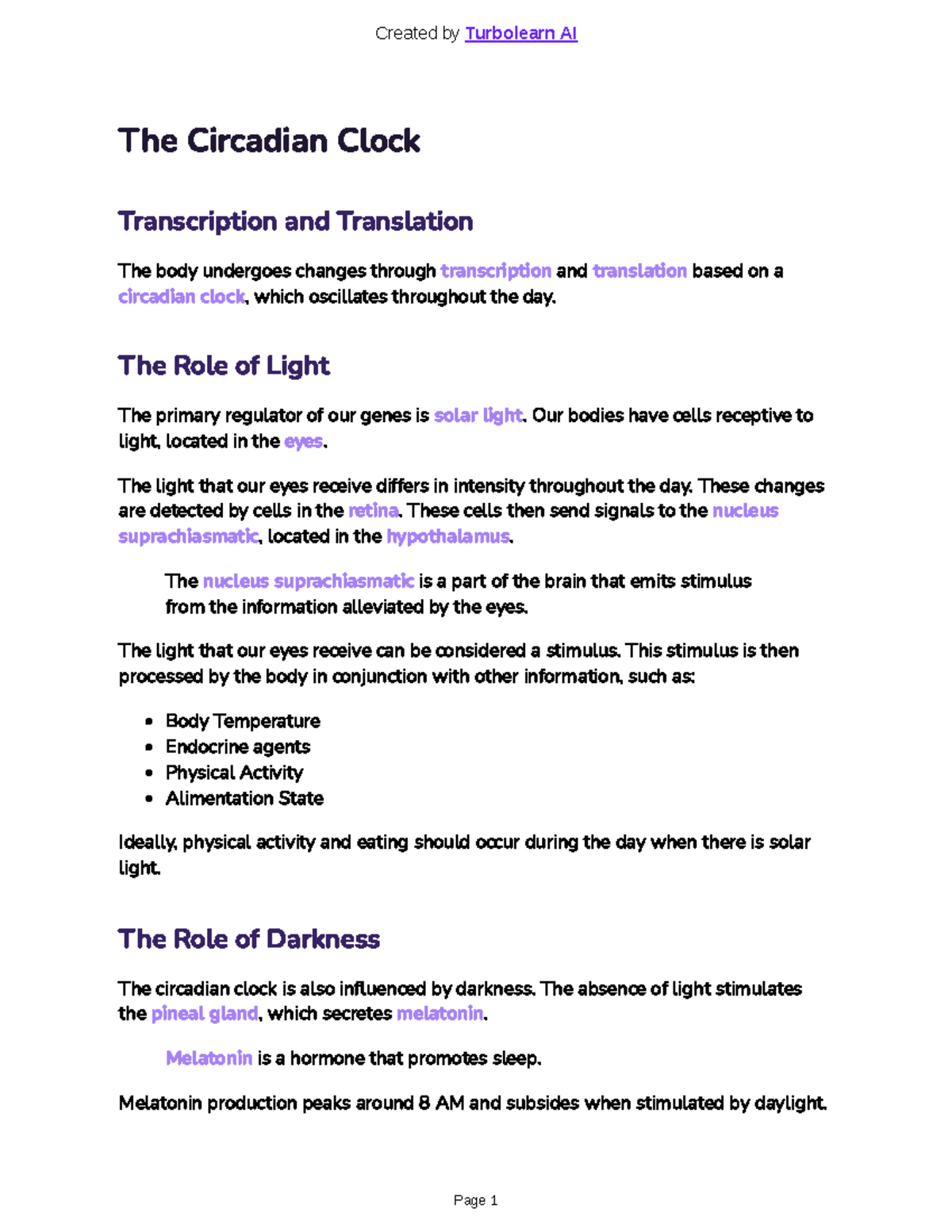 Circadian Rhythms and Their Impact on Health: A Comprehensive Overview ...