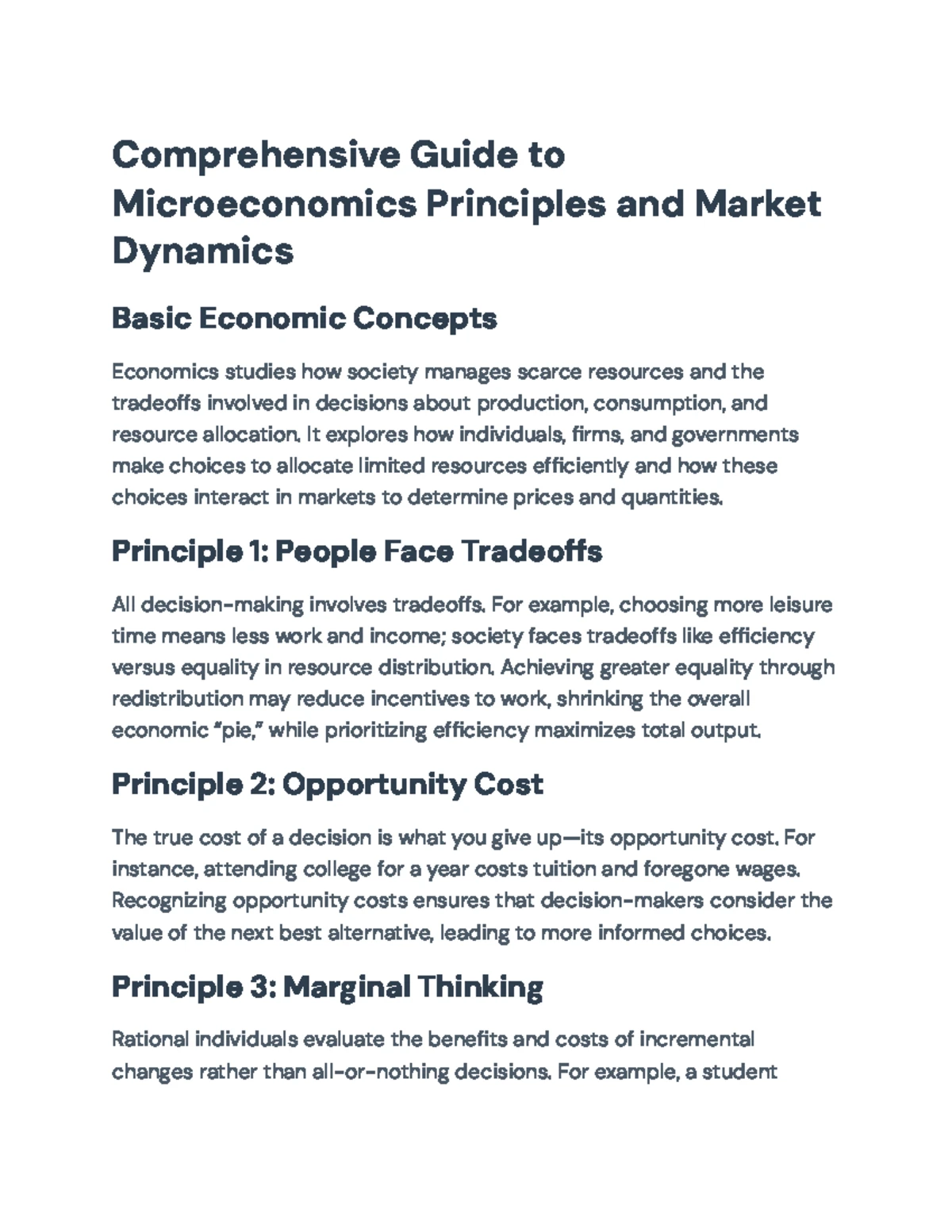 Comprehensive Overview of Production Functions & Cost Analysis (ECO 101 ...