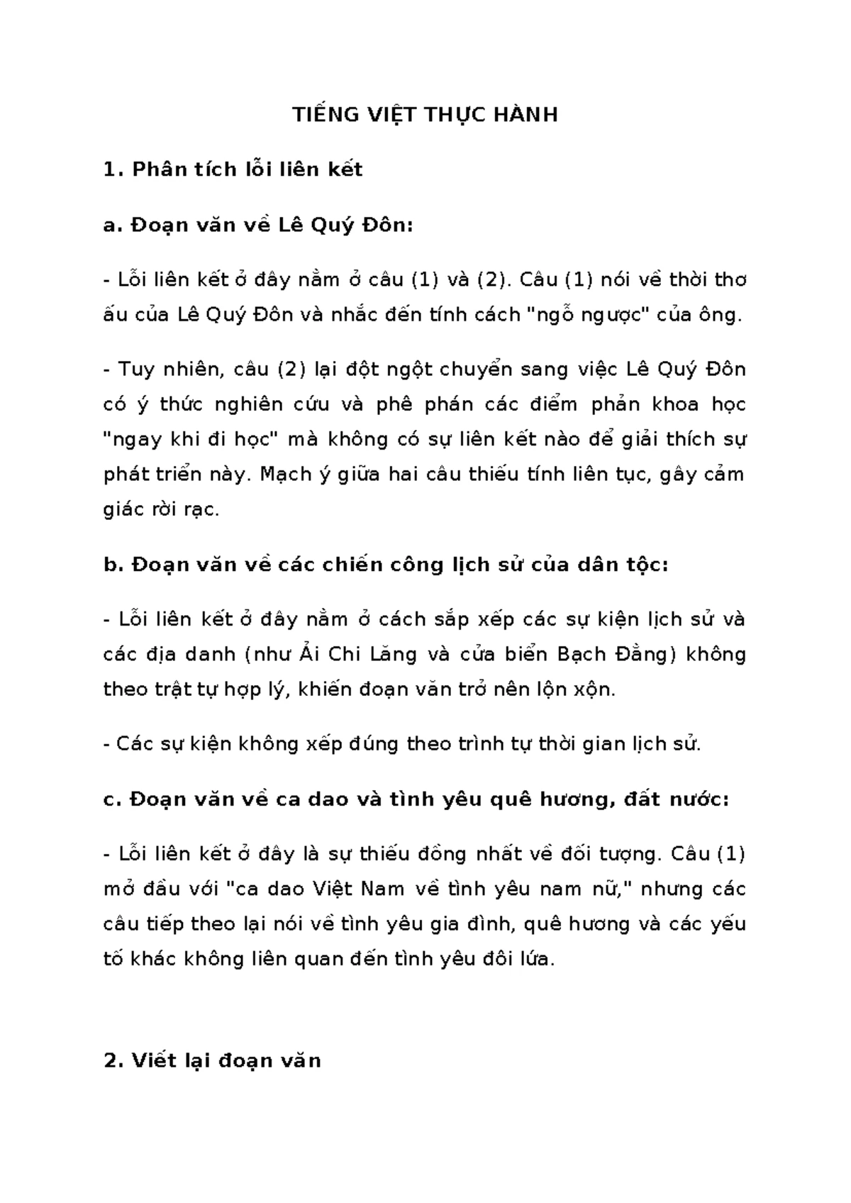 汉语中“不”与越南语“BẤT”和日语“不”的对比研究- Studocu