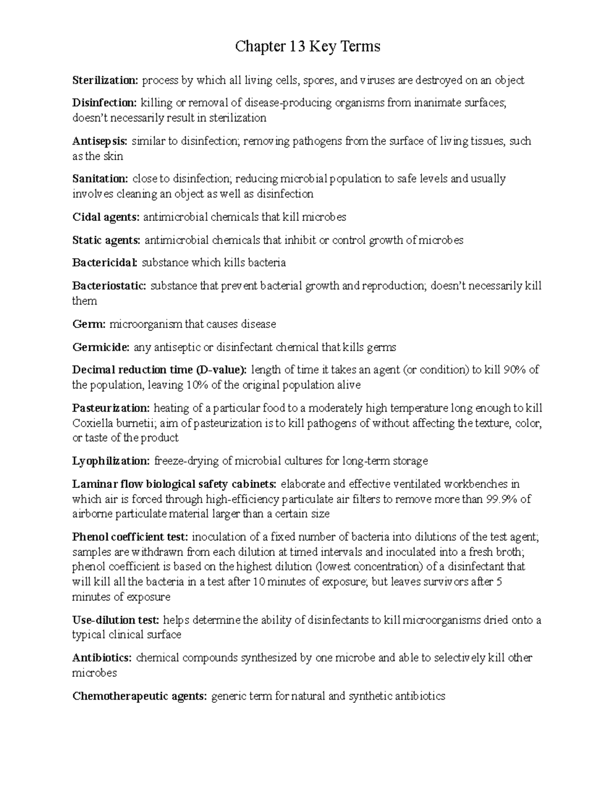 Stunning Basic Germ Therapy Terms Standard image