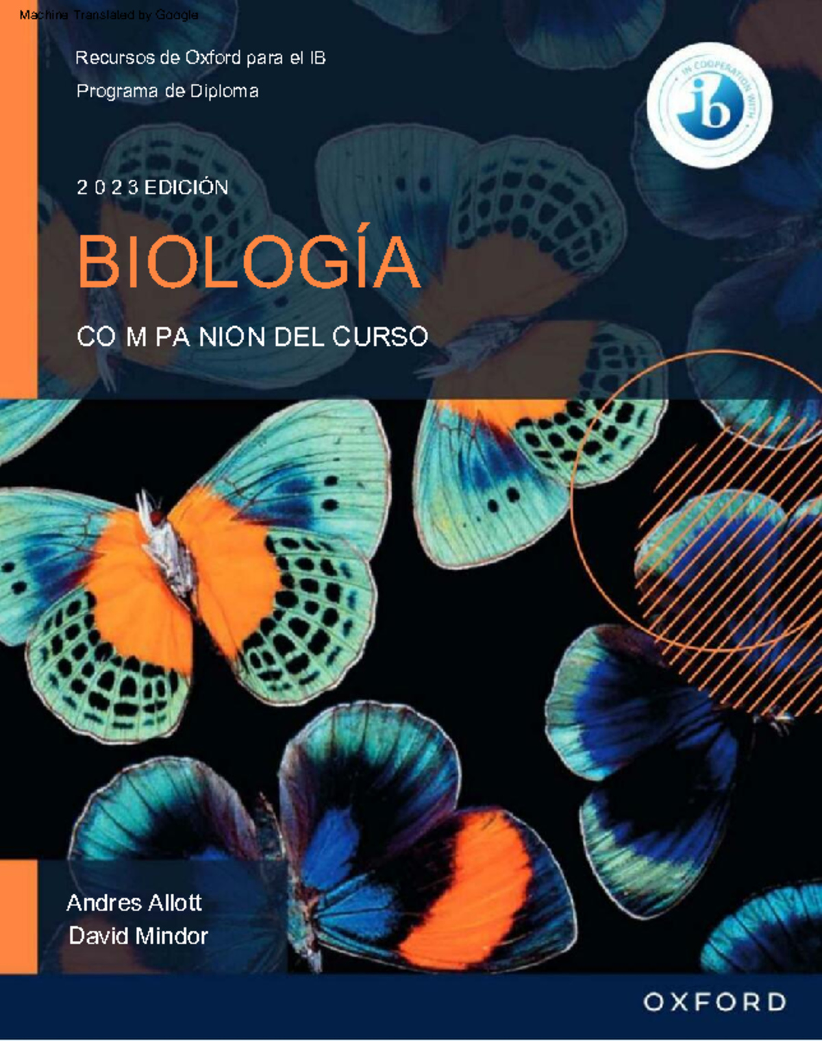Biología IB 2023: Recursos de Oxford para el Programa de Diploma - Document Preview