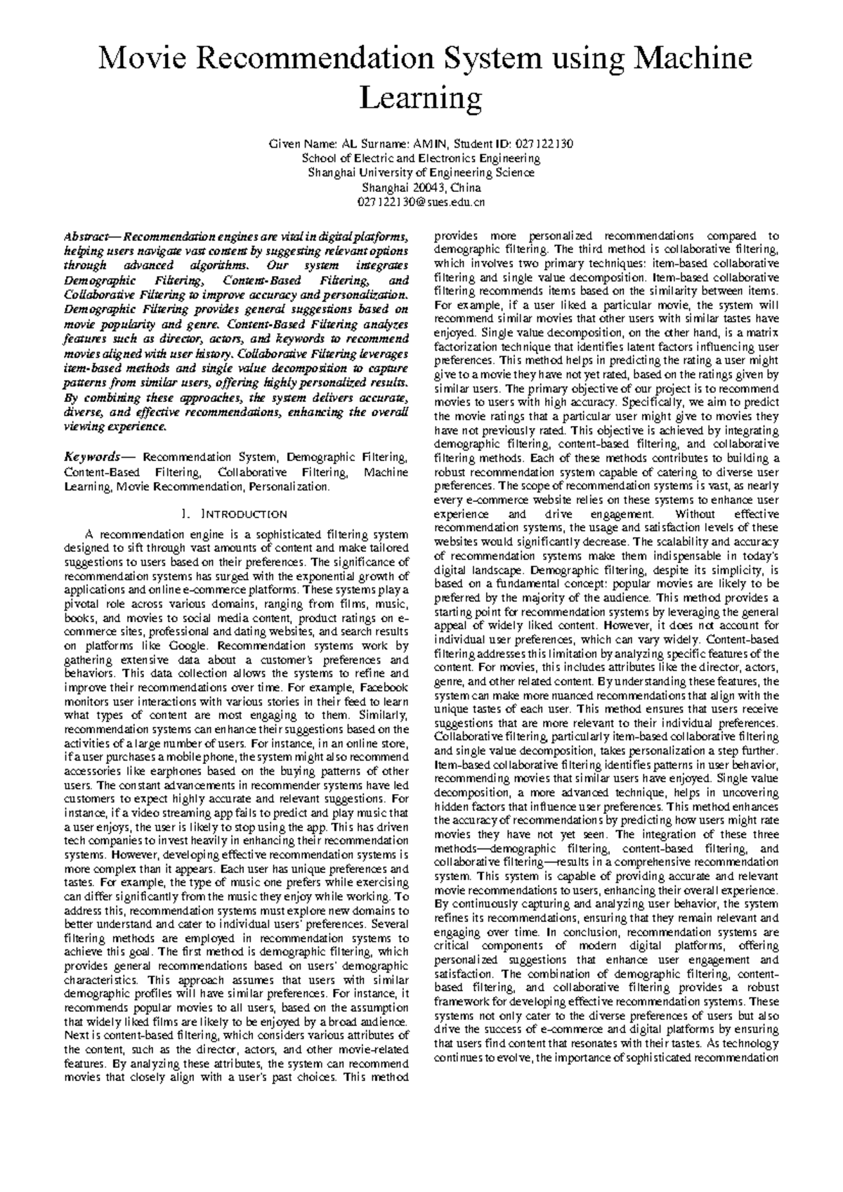 Movie Recommendation System (EENG 202) Using Machine Learning ...