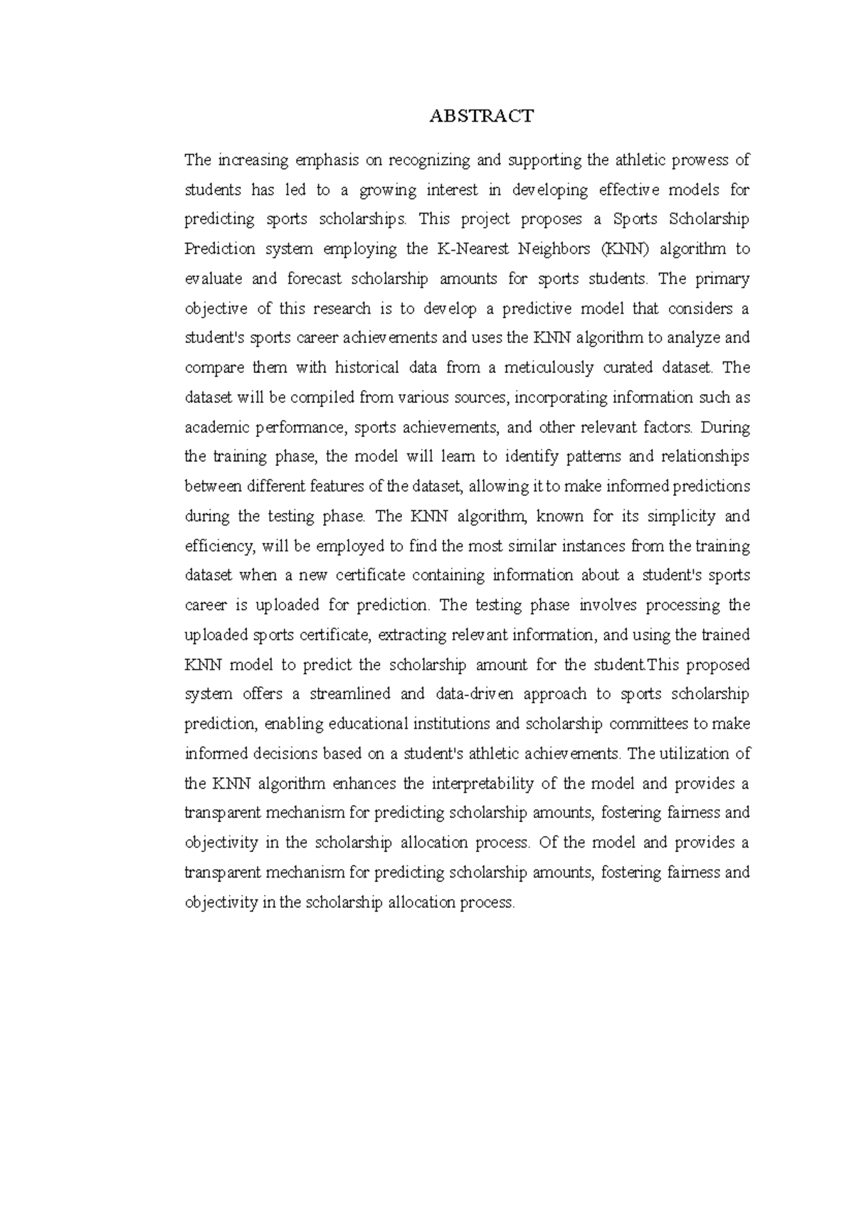 Main document - ABSTRACT The increasing emphasis on recognizing and ...