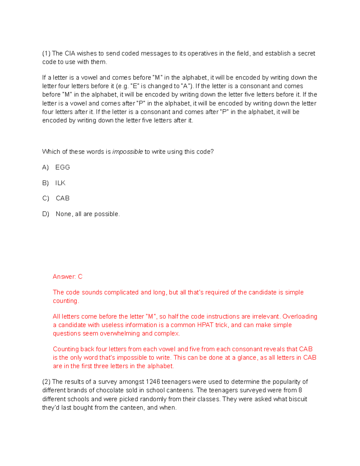 Free-HPAT-Questions - HPAT practice questions for Algonquin college ...