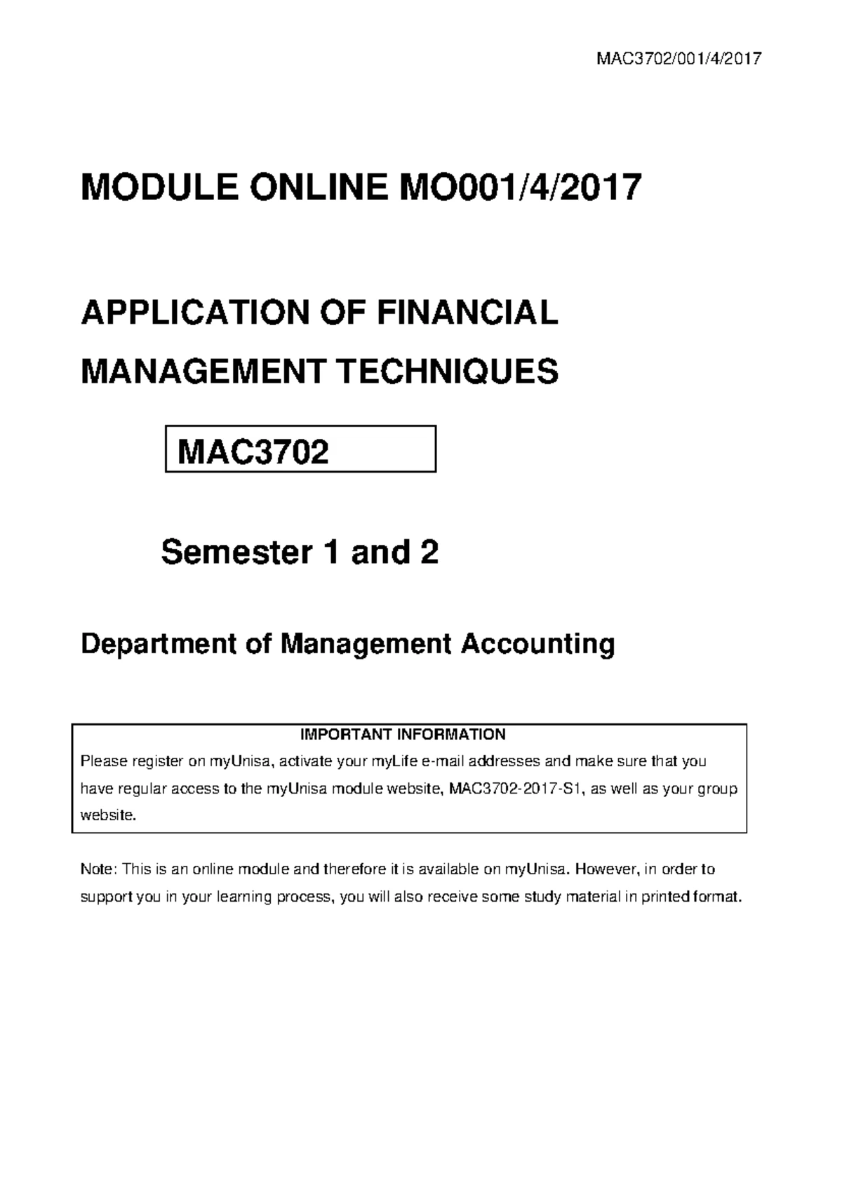 MAC3702 Assessment 2 - Semester 1 2024: WACC Calculations & Financial ...