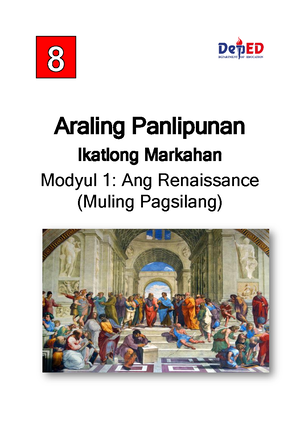 AP8 Modyul 3: Rebolusyong Siyentipiko, Enlightenment at Industriyal ...