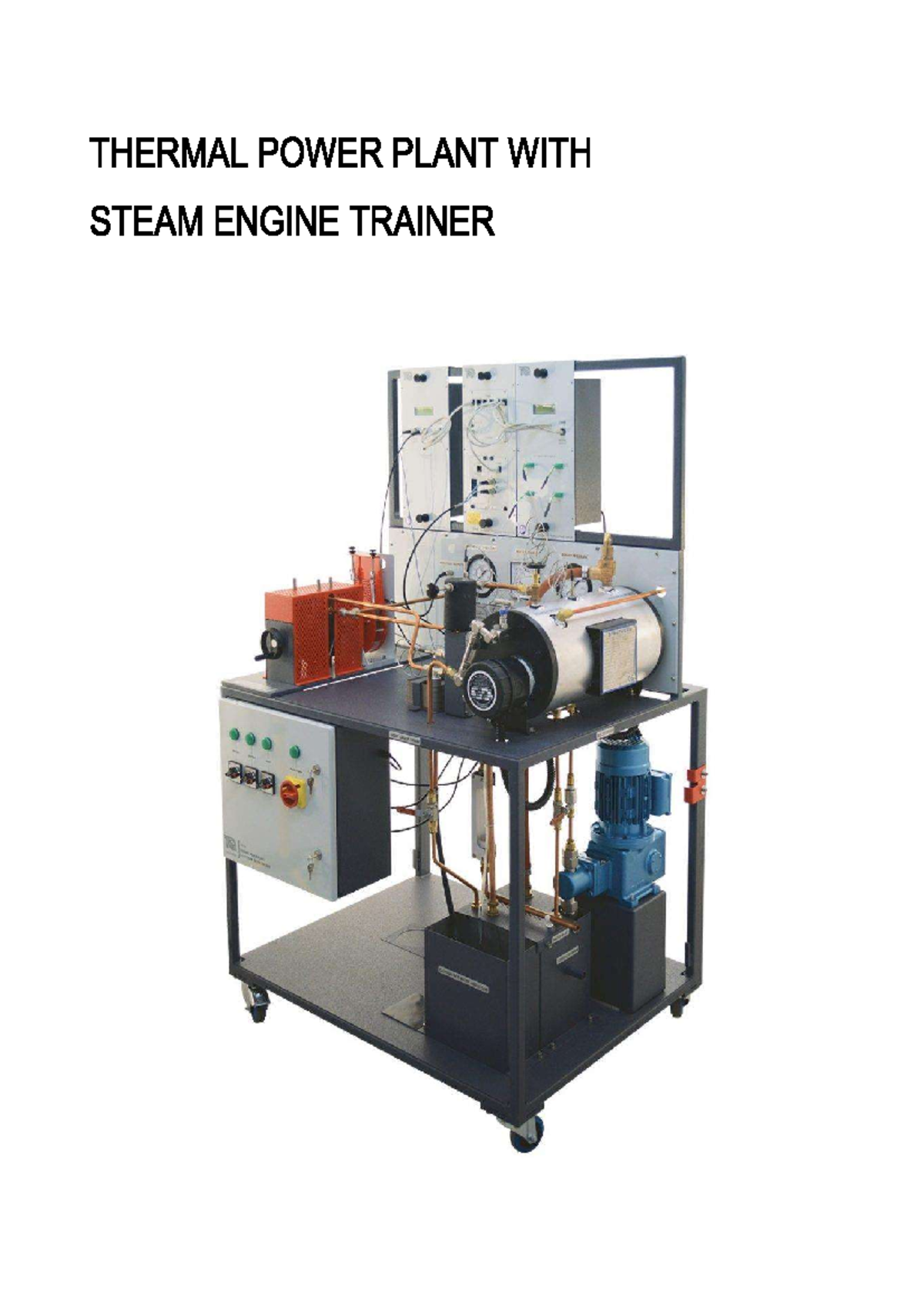 ME LAB 3: Steam Engine Trainer Experimental Procedure and Analysis ...