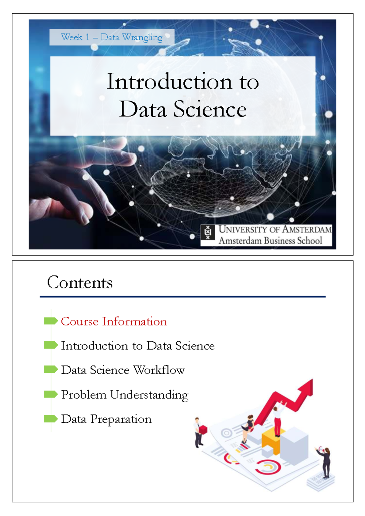 Week 1 - Intro to Data Science & Data Wrangling (DS101) - Studeersnel
