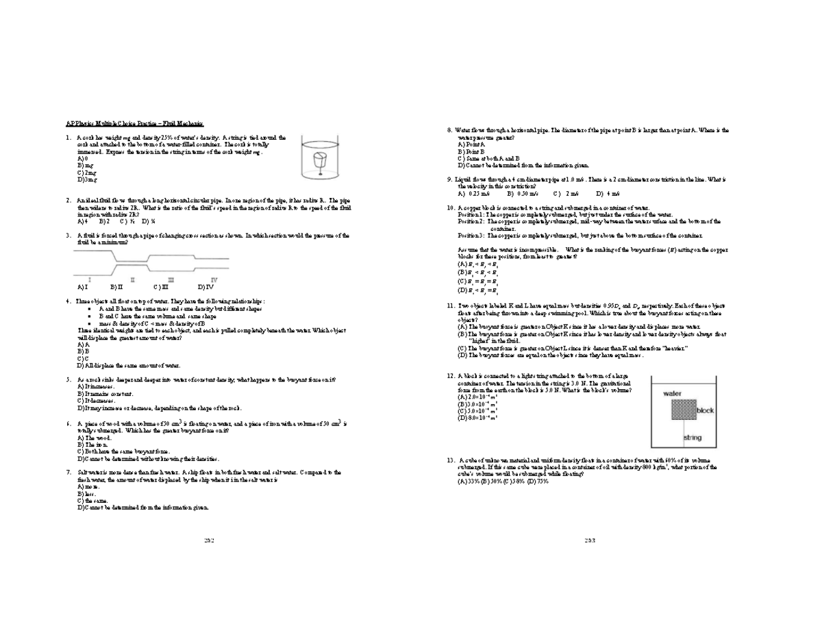 Fluids - ' '4E?5/? $A8@5 -/@5/1 L 8A50 $1/4-:5/? /;>7 4-? C1534@ - Studocu