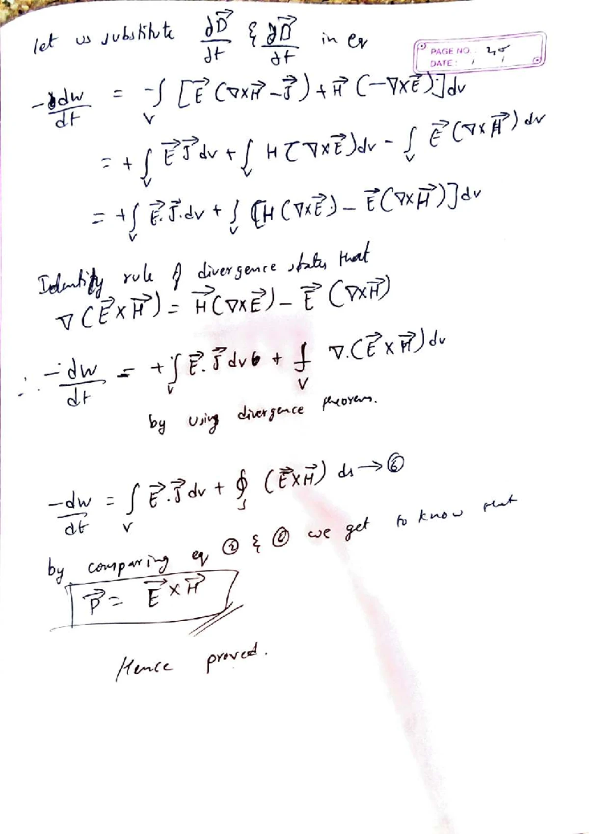ECE 4th Sem: Faraday's Law and Magnetic Boundary Conditions Notes - Studocu